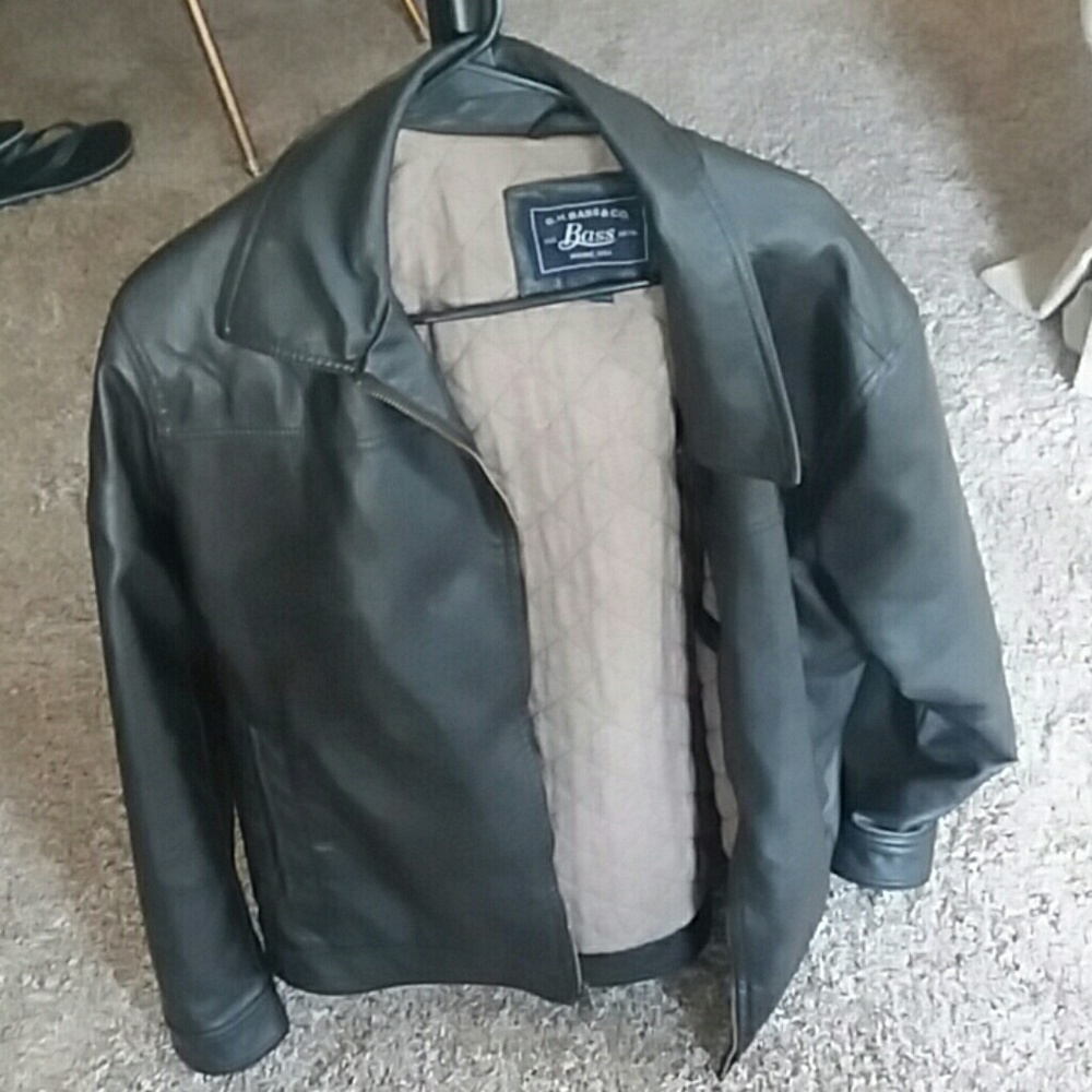Leather jacket